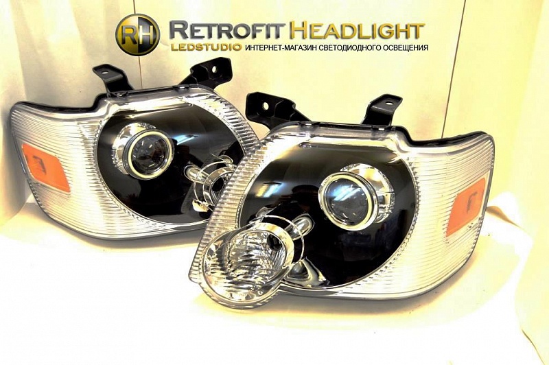 БИКСЕНОНОВЫЕ ФАРЫ ДЛЯ FORD EXPLORER 2007-2010 проект OCULAR